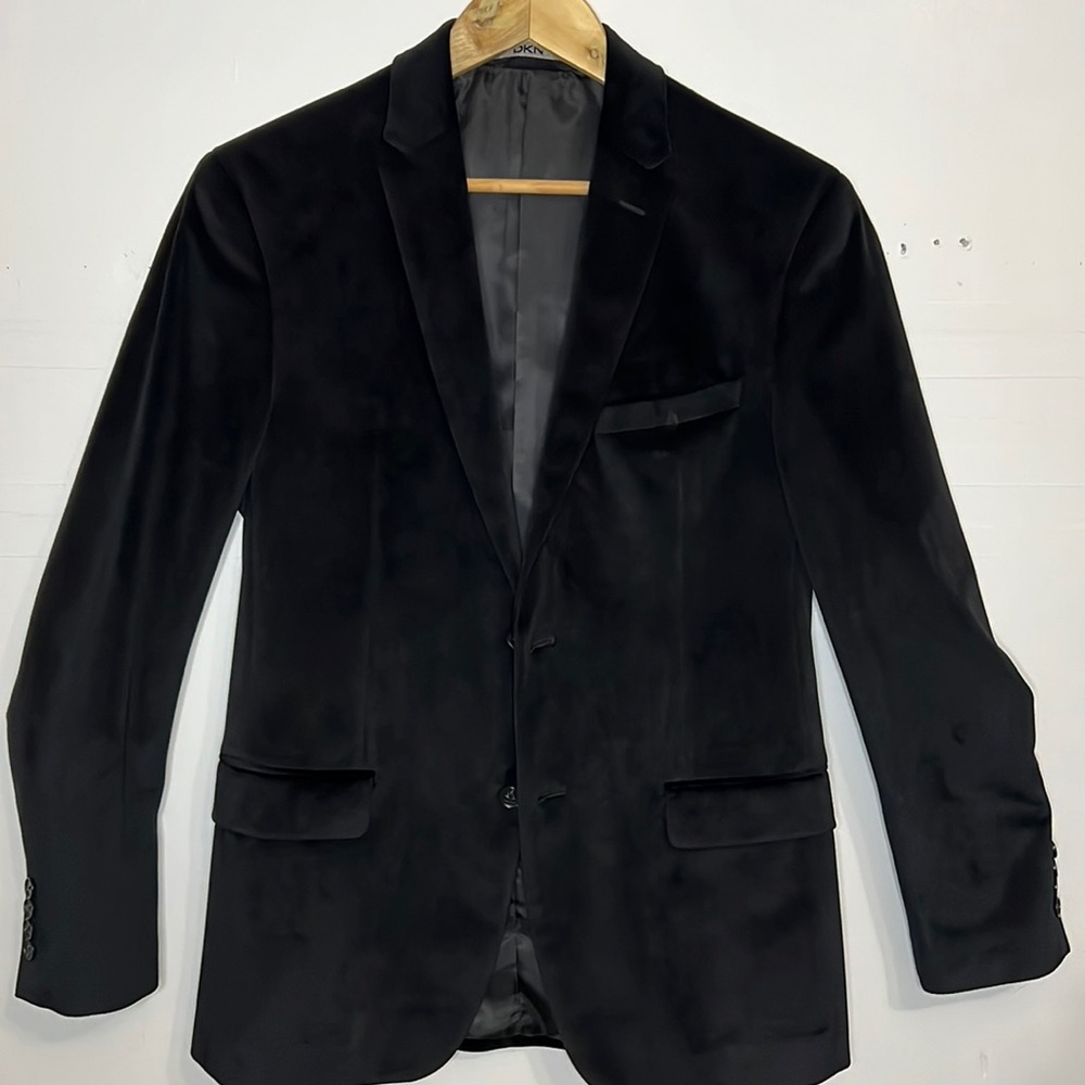 DKNY Velvet Blazer